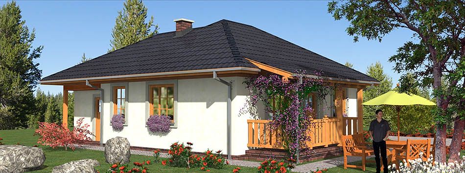 Проект дома BEB-5954-53